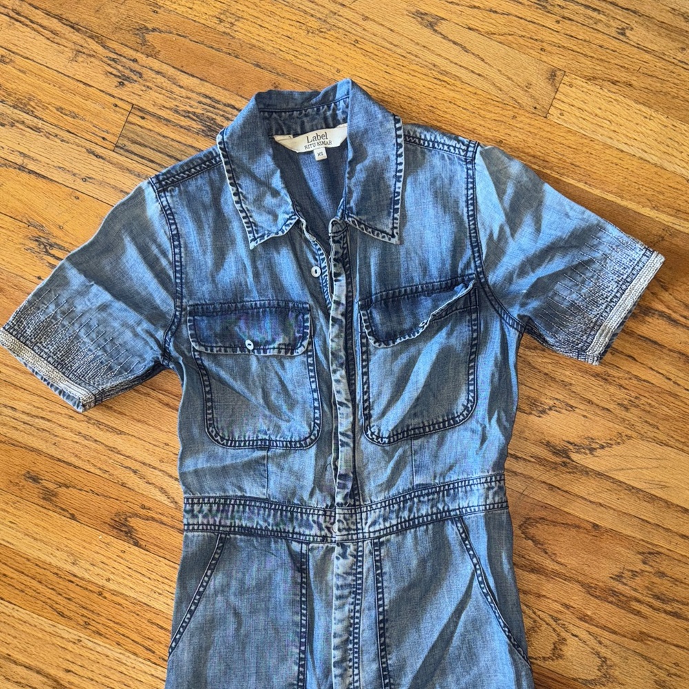 Ritu Kumar Indigo Denim Jumpsuit